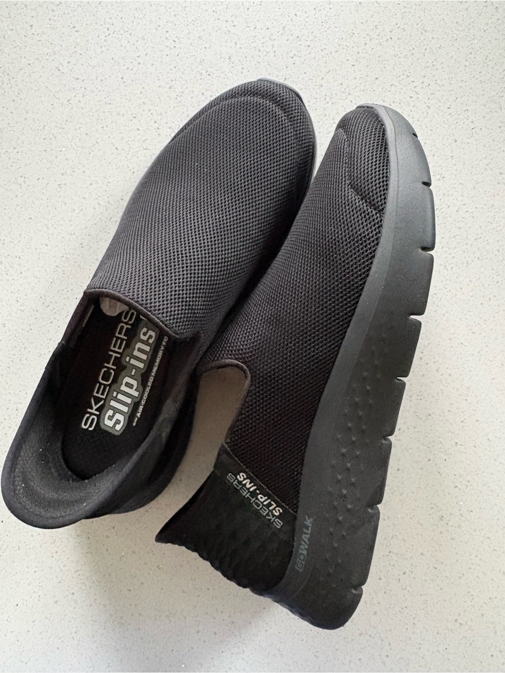 Skechers Men’s Slip-Ins Black Slip-On sneakers
